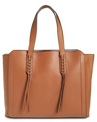 Ivanka Trump Soho Solutions Leather Work Tote With Battery Charging Pack