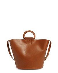 Madewell The Nashville Stitch Leather Tote
