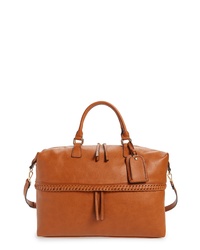 Sole Society Vulin Stitch Faux Leather Travel Tote