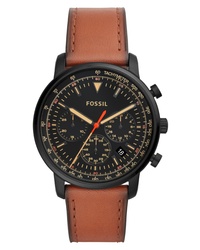 Fossil Goodwin Chronograph Leather Watch