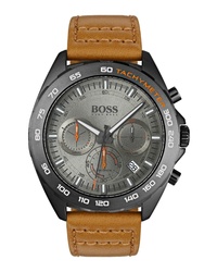 BOSS Intensity Chronograph Leather Watch