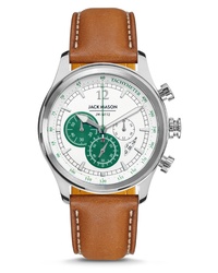Jack Mason Nautical Chronograph Leather Watch