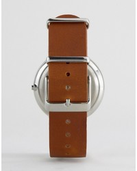 Timex Weekender Fairfield 41mm Leather Watch In Brown