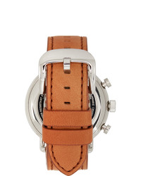 Shinola White And Tan The Canfield Sport 45mm Watch