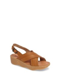 Famolare Chris Cross Wedge Sandal