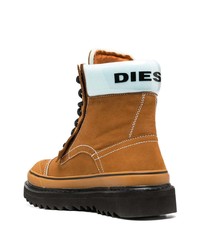 Diesel Logo Hiking Boots