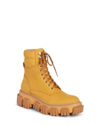 Amiri Lug Sole Combat Boot In Wheat At Nordstrom