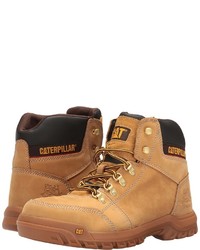 Caterpillar Outline St Work Lace Up Boots