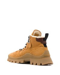 DSQUARED2 Shearling Lined Hiking Boots
