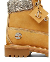 Jimmy Choo X Timberland Crystal Embellished Ankle Boots