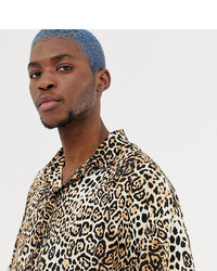 Tobacco Leopard Long Sleeve Shirt