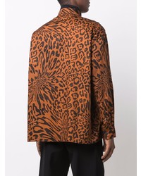 Études Etudes Illusion Leopard Shirt