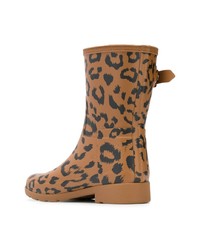 Hunter Original Leopard Print Rain Boots