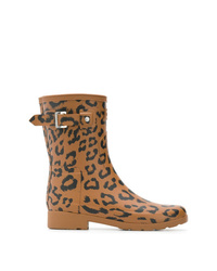 Hunter Original Leopard Print Rain Boots