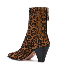 Aquazzura Leopard Print Boots