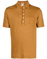 Tobacco Linen Polo