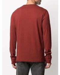Zadig & Voltaire Zadigvoltaire Buttoned Neck Longsleeved T Shirt