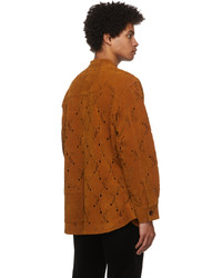 Andersson Bell Tan Cairo Embroidery Shirt
