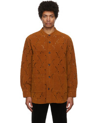 Andersson Bell Tan Cairo Embroidery Shirt