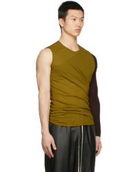 Rick Owens Green Basic Tank Top