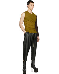 Rick Owens Green Basic Tank Top