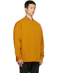 Cmmn Swdn Tan Oversized Tor Sweatshirt