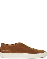 Common Projects New Court Suede Low Top Trainers