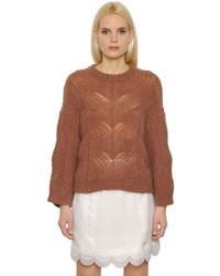 Tobacco Mohair Sweater