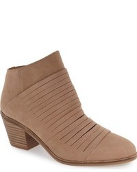 Tobacco Nubuck Ankle Boots