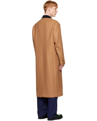 Marni Tan Single Breasted Coat