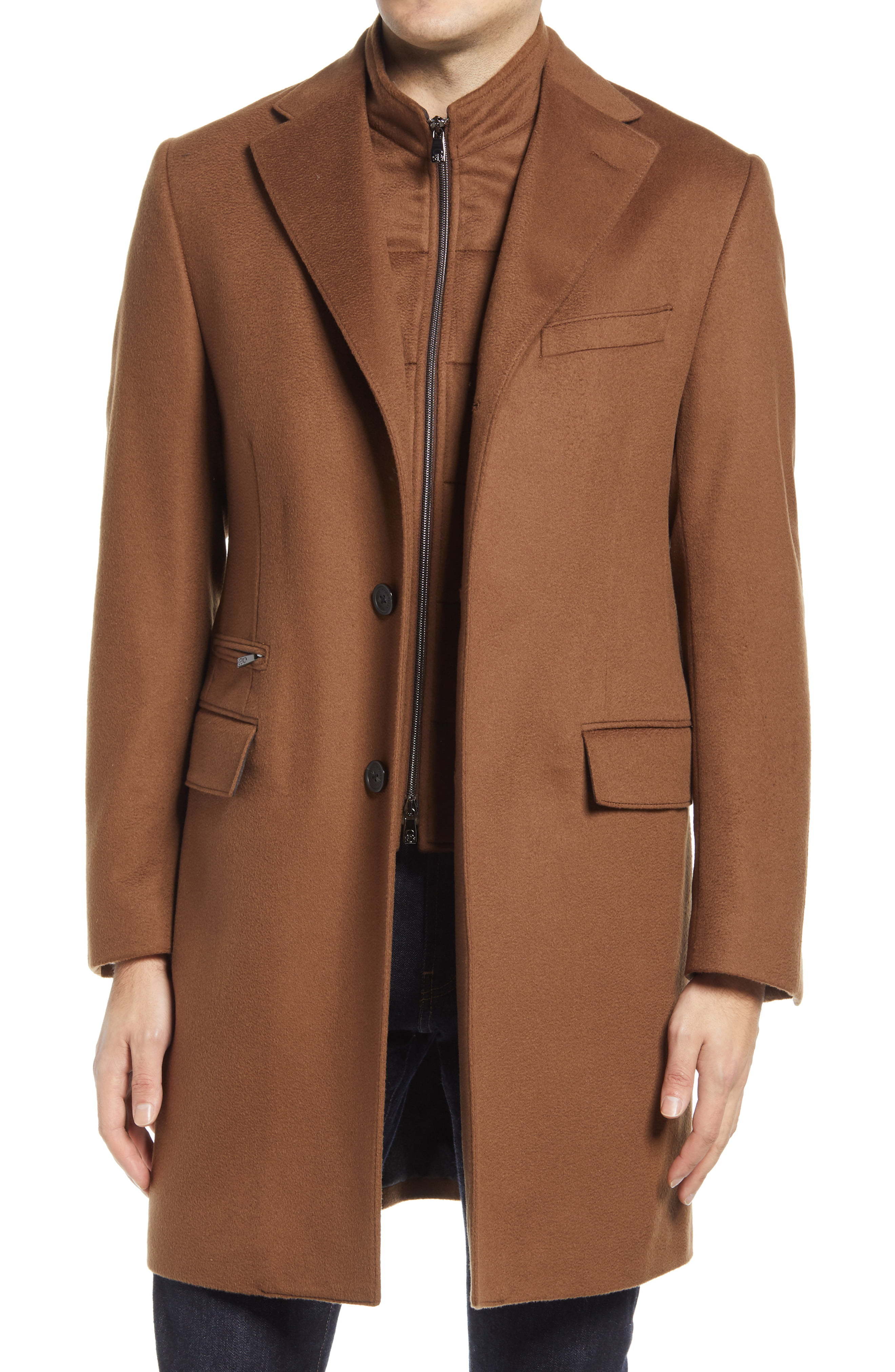 Corneliani Vicuna Wool Overcoat, $1,895 | Nordstrom | Lookastic