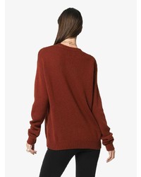 Alexandra Golovanoff Oversized Cashmere Blend Sweater