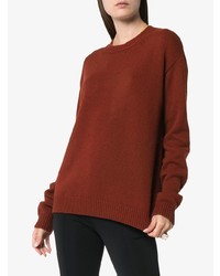 Alexandra Golovanoff Oversized Cashmere Blend Sweater