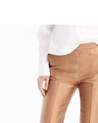 J.Crew Collection Cigarette Pant In Heavy Shantung