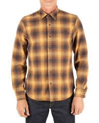 Kato The Ripper Plaid Flannel Button Up Shirt