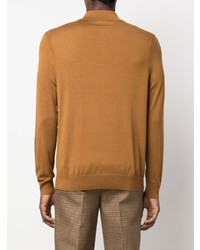 Paul Smith Long Sleeved Knitted Polo Shirt