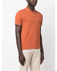 Corneliani Short Sleeve Cotton Polo Shirt