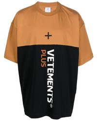 Vetements Battery Logo Cotton T Shirt