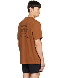 Helmut Lang Brown Cotton T Shirt