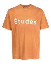 Études Etudes Logo Print Short Sleeved T Shirt