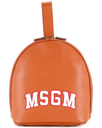 MSGM Logo Print Backpack