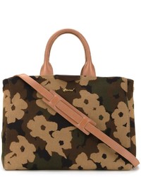 Muveil Camouflage Print Tote