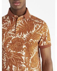 Etro All Over Graphic Print Polo Shirt
