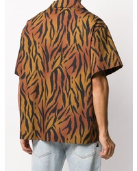 Palm Angels Tiger Print Shirt