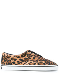 Dolce & Gabbana Brooklyn Leopard Print Sneakers