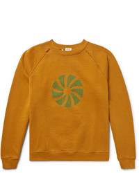Levi's Vintage Clothing 1960s Distressed Printed Fleece Back Cotton Jersey Sweatshirt