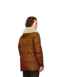DSQUARED2 Brown Down Puffer Jacket