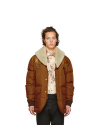 DSQUARED2 Brown Down Puffer Jacket