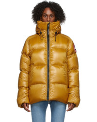 Canada Goose Yellow Down Packable Crofton Puffer Jacket