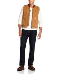 Tobacco Quilted Gilet